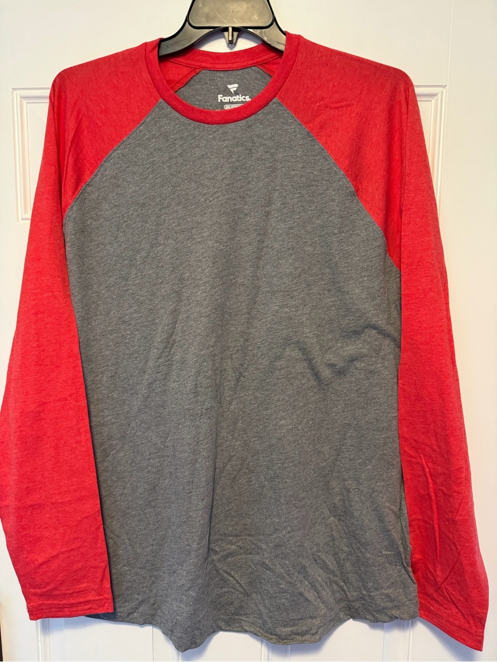 Fanatics men’s xxl tri blend L/s raglan tshirt blanks- 2 pack- nwot